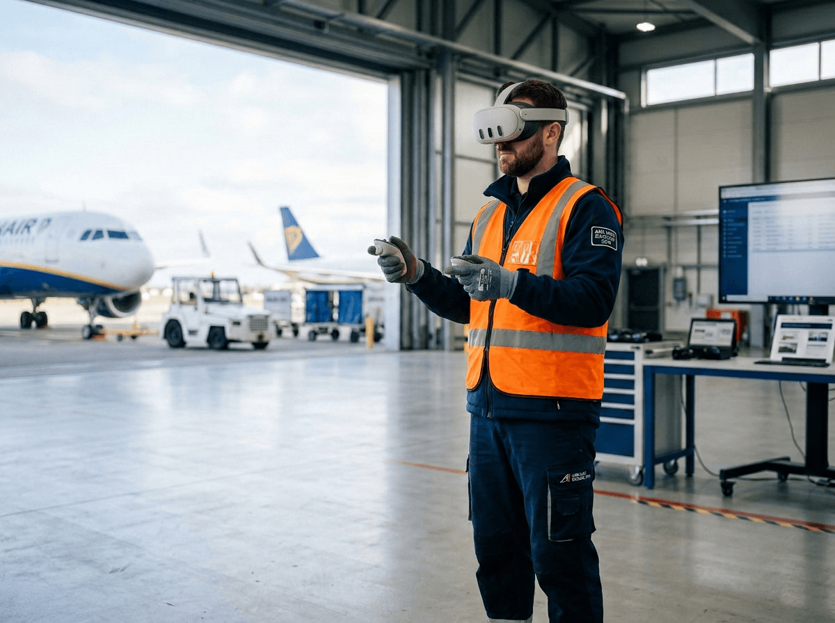 Ground crew ramp operations