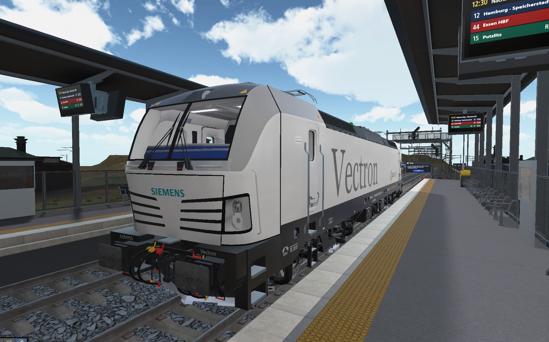 Platform safety simulation